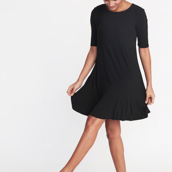 Old Navy Dresses & Skirts - NWT Old Navy XL black swing dress